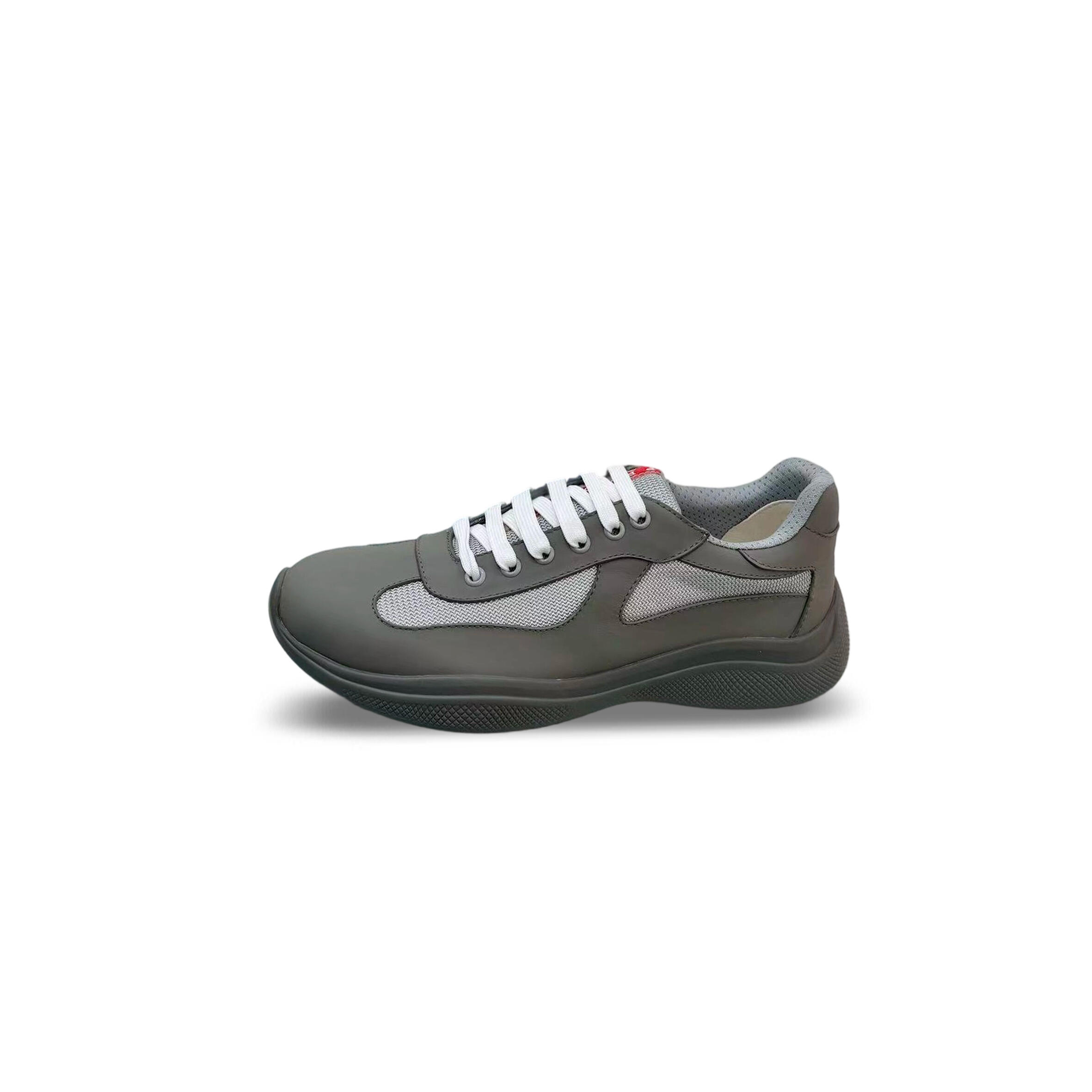 PRADA AMERICA'S CUP SOFT RUBBER AND BIKE FABRIC SNEAKERS 4E6500